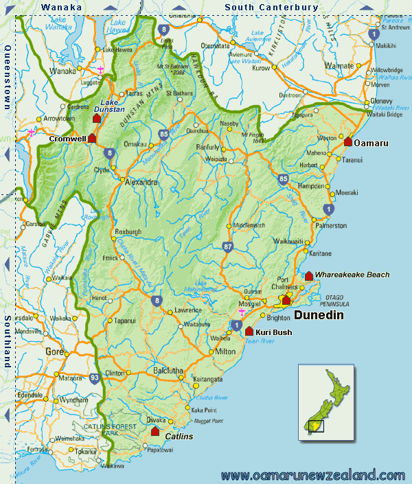 Otago Map